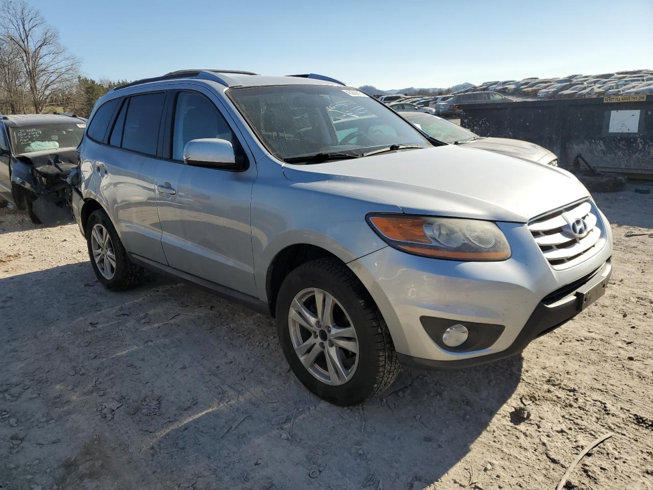 2010 Hyundai Santa Fe VIN 5NMSHDAG0AH342487 Copart auction photo, rear end / minor dent/scratches damage thumbnail 4