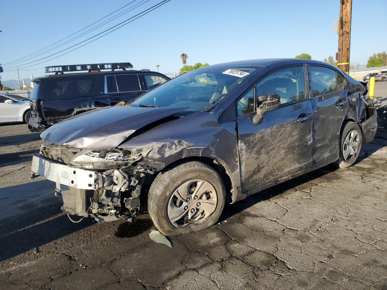 2014 Honda Civic VIN 19XFB2F52EE254763
