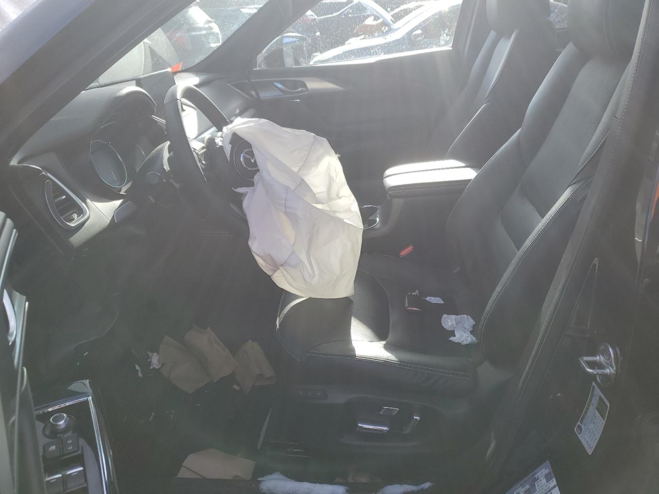 2020 Mazda CX-9 VIN JM3TCBDY6L0422253 Copart auction photo, front end / side damage thumbnail 7
