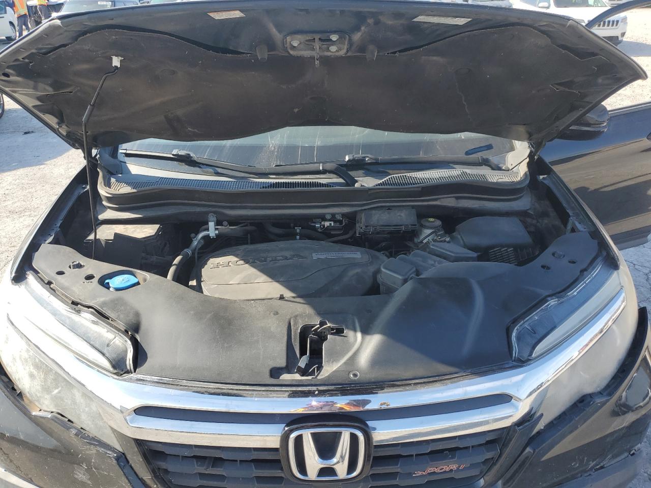 2019 Honda Ridgeline VIN 5FPYK3F15KB007357 Copart auction photo, front end / rear end damage thumbnail 12
