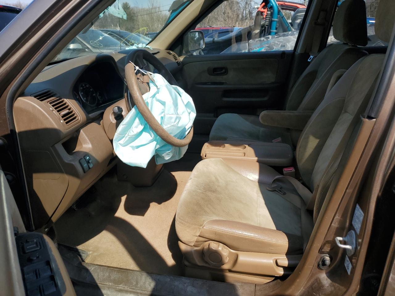 2002 Honda CR-V VIN JHLRD78832C071082 Copart auction photo, front end damage thumbnail 7