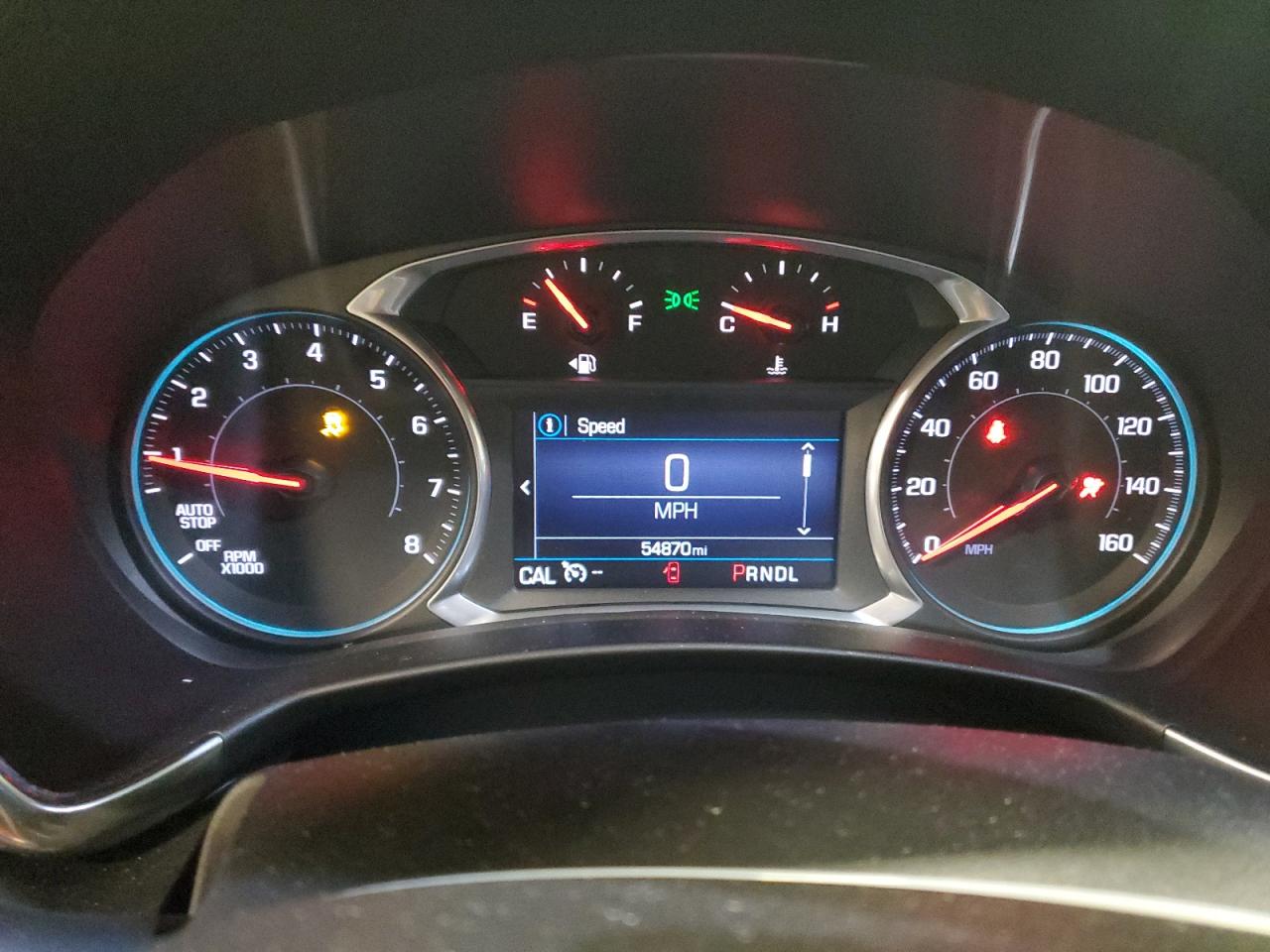 2020 Chevrolet Equinox VIN 3GNAXJEV8LS532837 Copart auction photo, front end / side damage thumbnail 9