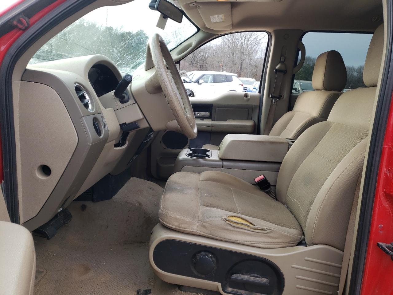2005 Ford F-150 VIN 1FTPW14565KC85498 Copart auction photo, side / front end damage thumbnail 7
