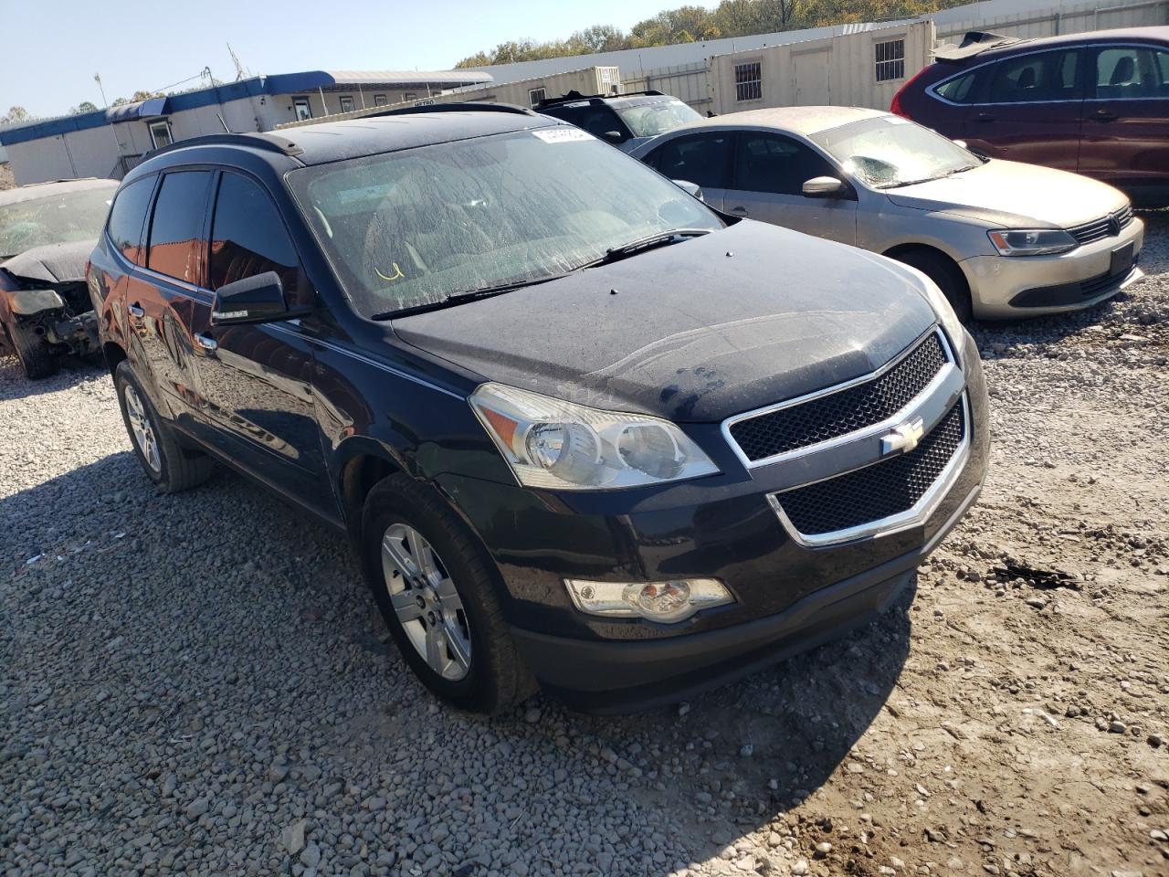 2012 Chevrolet Traverse VIN 1GNKVJED8CJ248613 Copart auction photo, side damage thumbnail 4