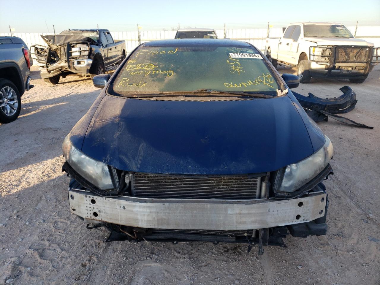 2015 Honda Civic VIN 2HGFB2F58FH519063 Copart auction photo, water/flood damage thumbnail 5