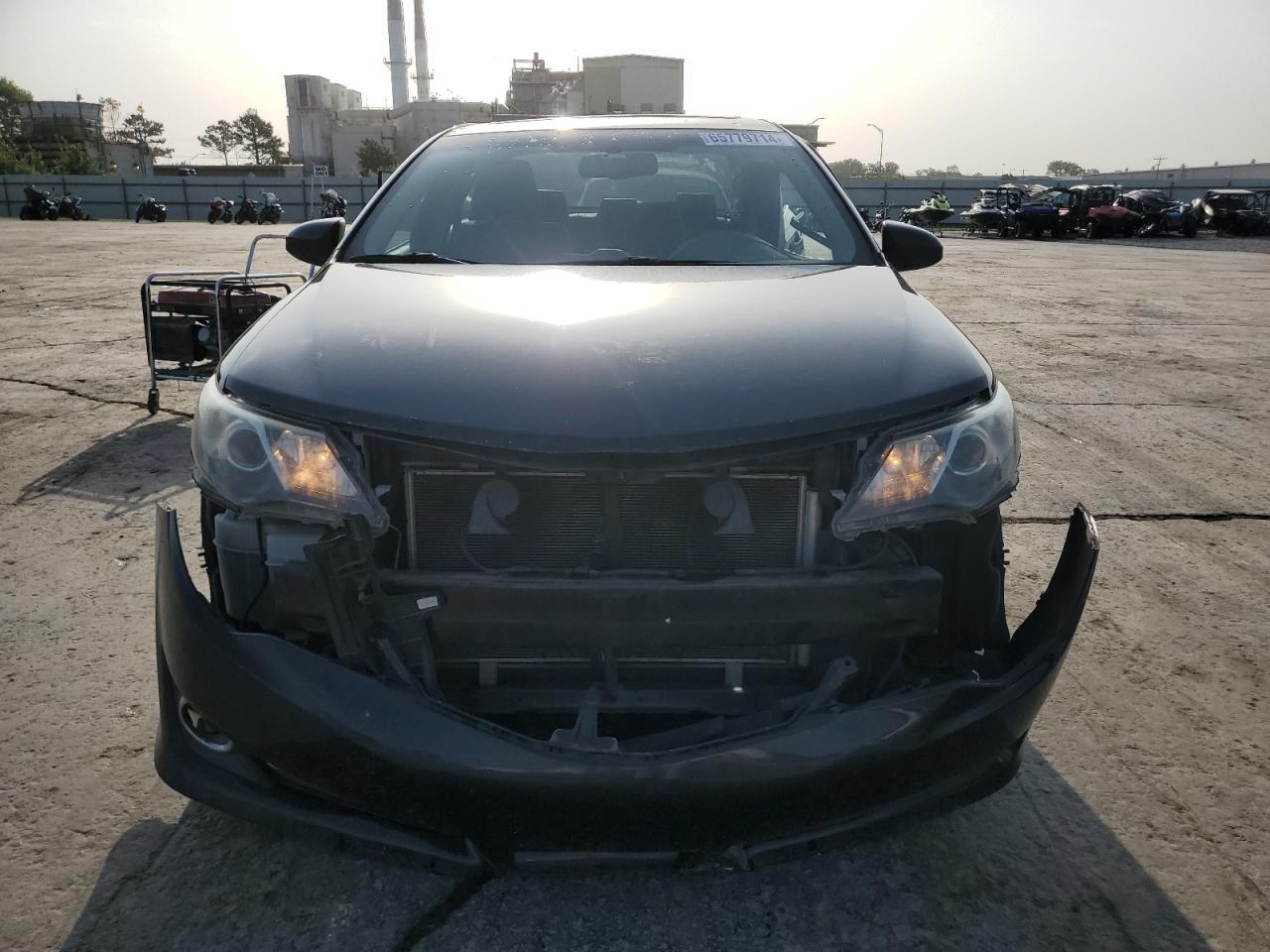 2012 Toyota Camry VIN 4T1BF1FK8CU104363 Copart auction photo, side / front end damage thumbnail 5