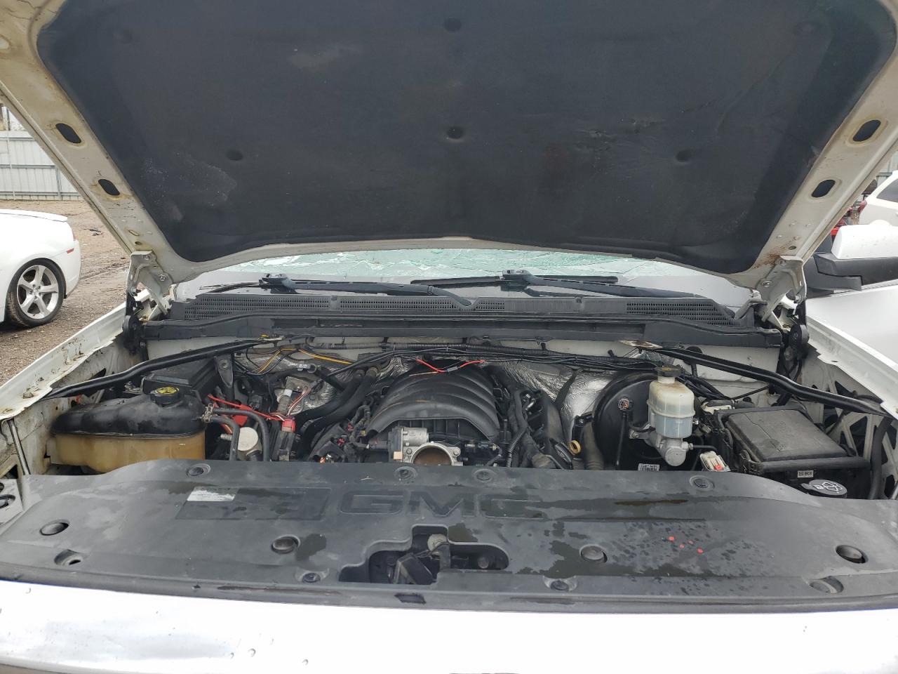 2014 GMC Sierra VIN 3GTU2UEC1EG148229 Copart auction photo, rollover / top/roof damage thumbnail 11