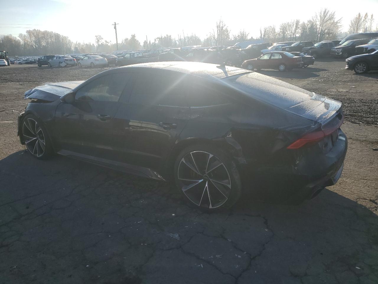 2022 Audi S7 VIN WUAPCBF22NN905234 Copart auction photo, front end / rear end damage thumbnail 2
