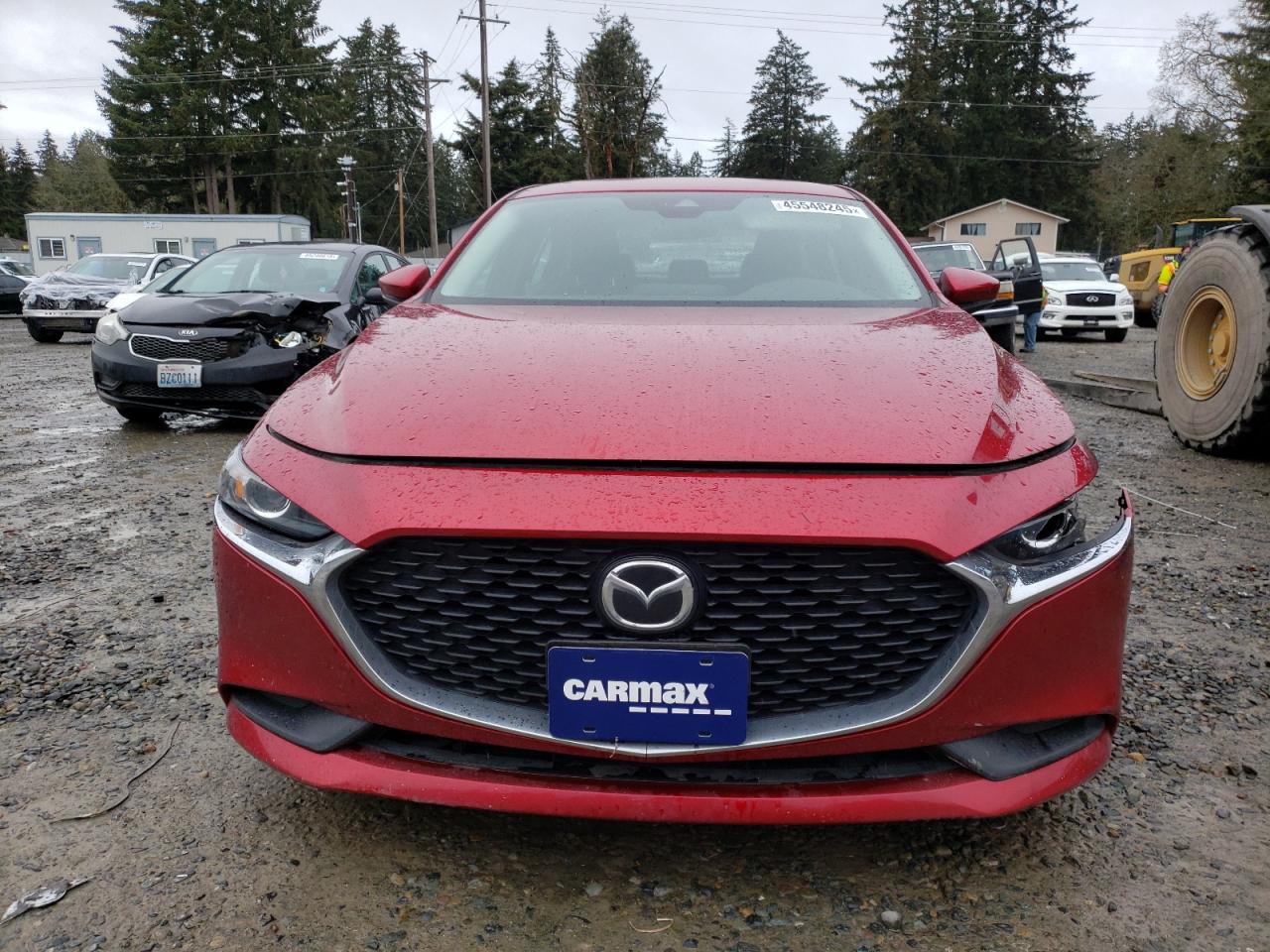 2020 Mazda 3 VIN 3MZBPBCM9LM134955 Copart auction photo, front end damage thumbnail 5
