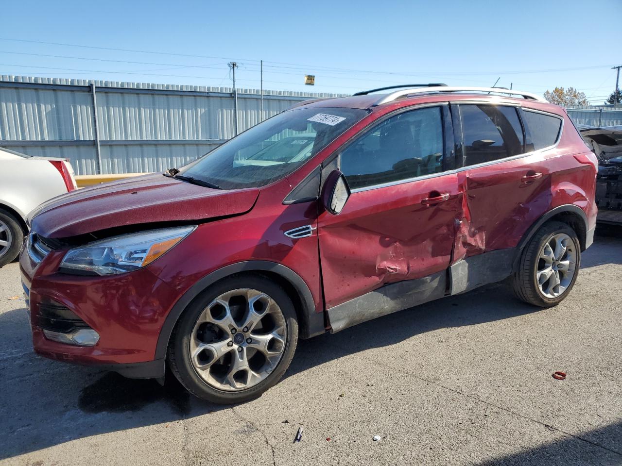 2013 Ford Escape VIN 1FMCU0J91DUC99765