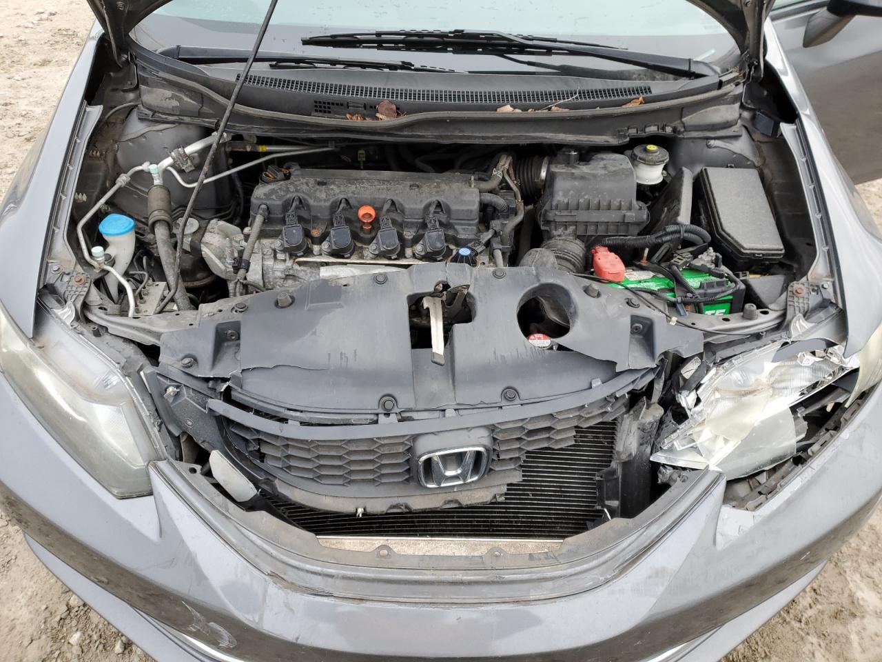 2013 Honda Civic VIN 19XFB2F57DE268365 Copart auction photo, front end / minor dent/scratches damage thumbnail 13