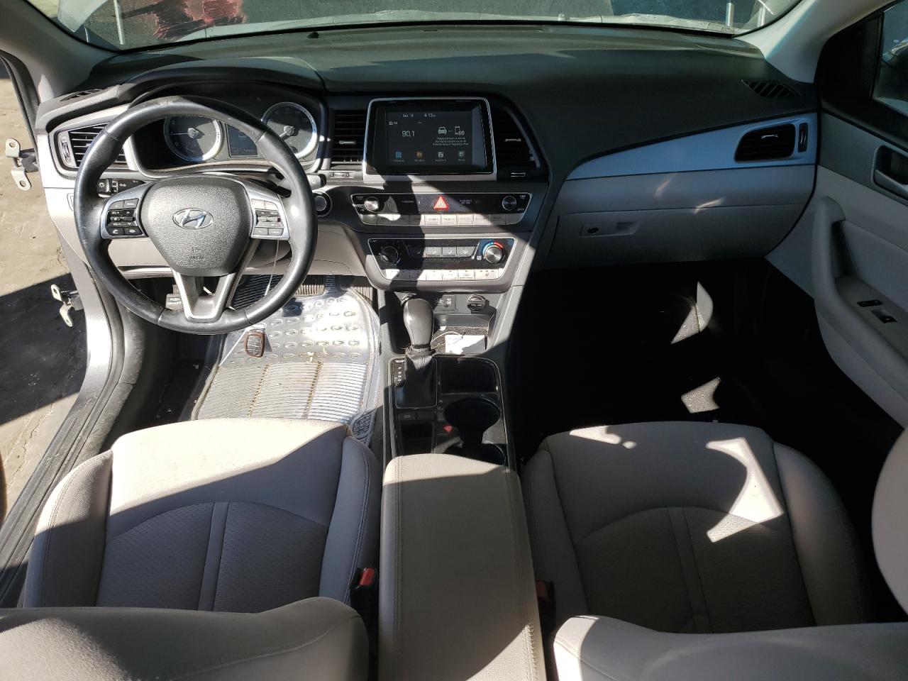 2018 Hyundai Sonata VIN 5NPE34AF8JH641943 Copart auction photo, front end / side damage thumbnail 8