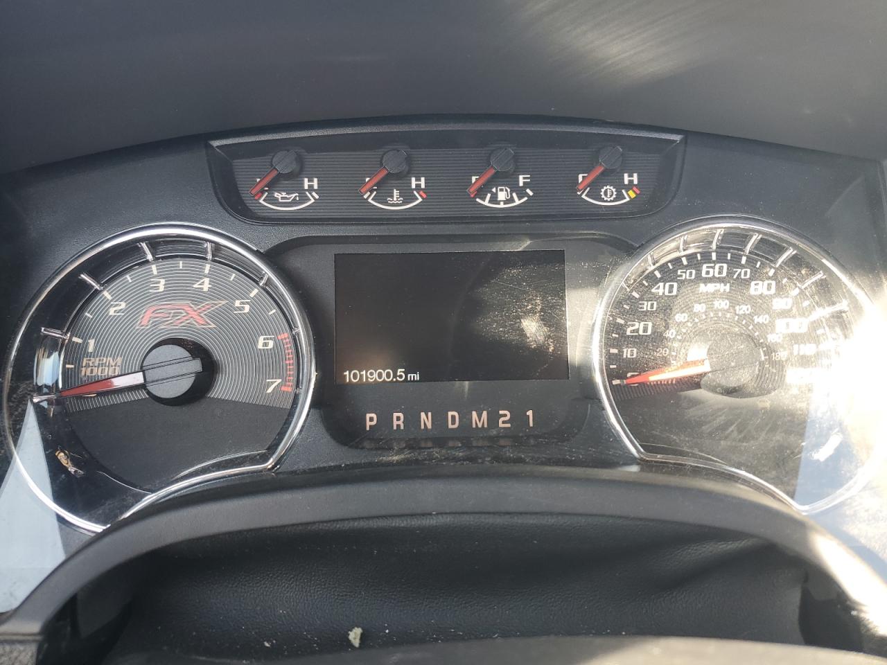 2013 Ford F-150 VIN 1FTFX1CF4DKF97157 Copart auction photo, vandalism damage thumbnail 9