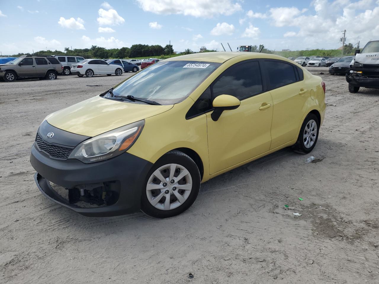 2016 KIA Rio VIN KNADM4A35G6539630