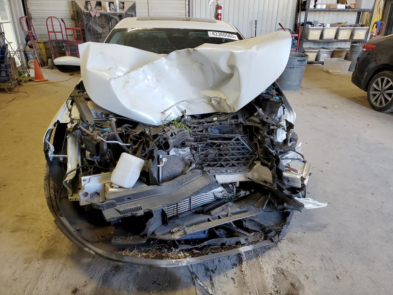 2024 Honda Accord VIN 1HGCY1F3XRA036235 Copart auction photo, front end / frame damage damage thumbnail 5