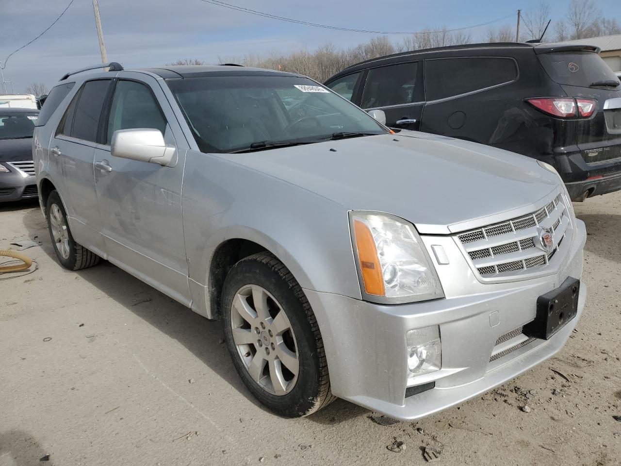 2009 Cadillac SRX VIN 1GYEE437190124325 Copart auction photo, front end damage thumbnail 4