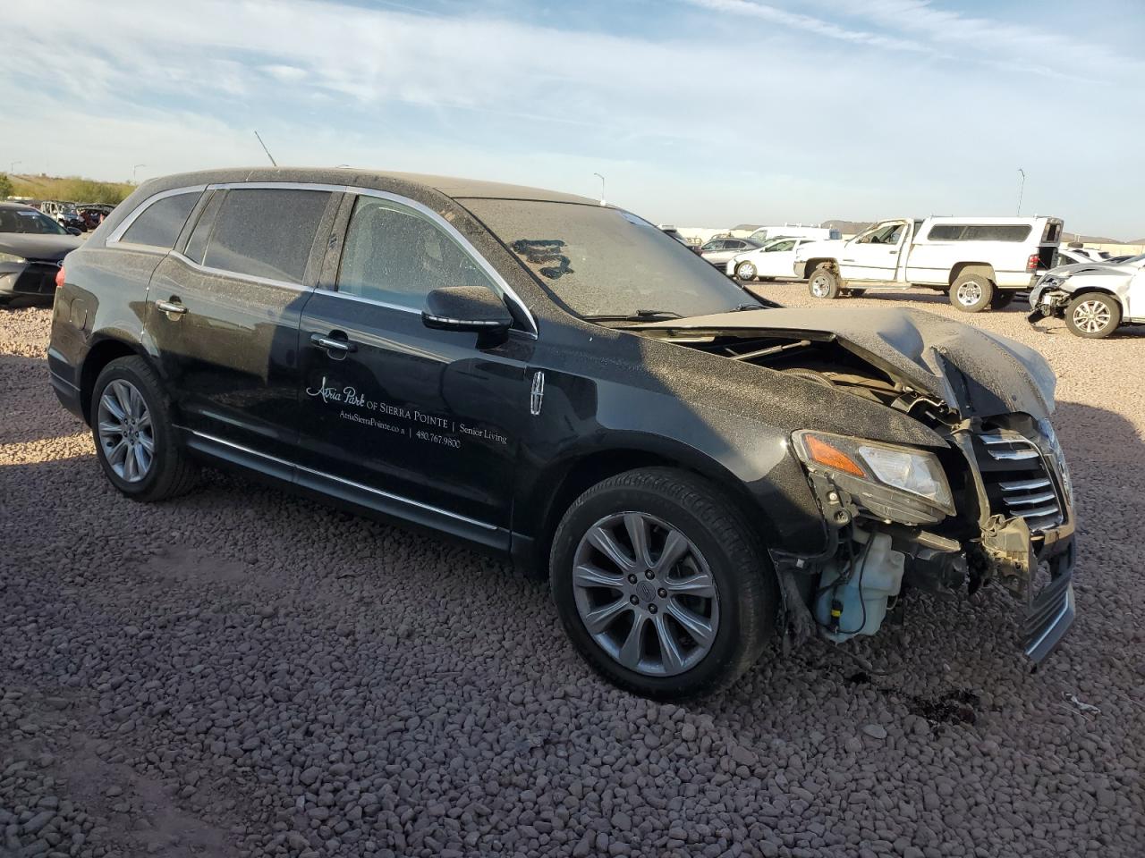2018 Lincoln MKT VIN 2LMHJ5FK3JBL02596 Copart auction photo, front end damage thumbnail 4
