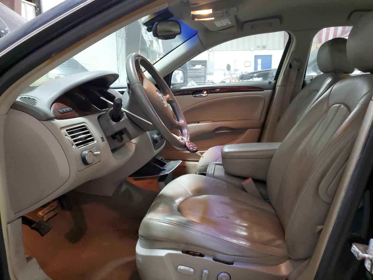 2006 Buick Lucerne VIN 1G4HD57216U224015 Copart auction photo, front end / side damage thumbnail 7