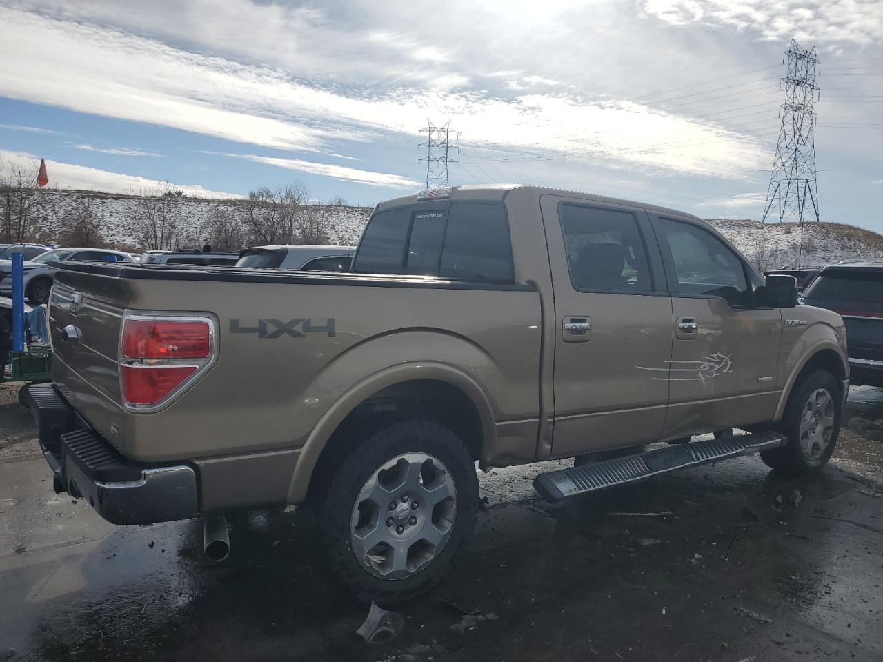 2012 Ford F-150 VIN 1FTFW1ET7CKD78343 Copart auction photo, side / rear end damage thumbnail 3
