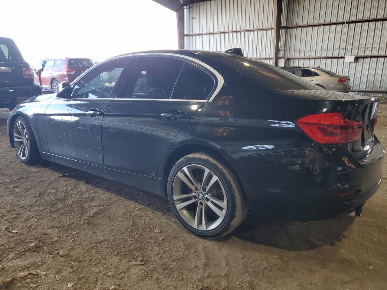 2017 BMW 3er VIN WBA8B9G35HNU52233 Copart auction photo, front end / side damage thumbnail 2