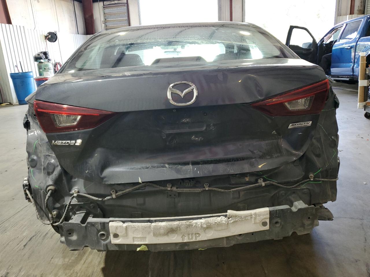 2016 Mazda 3 VIN JM1BM1U72G1305434 Copart auction photo, rear end / minor dent/scratches damage thumbnail 6