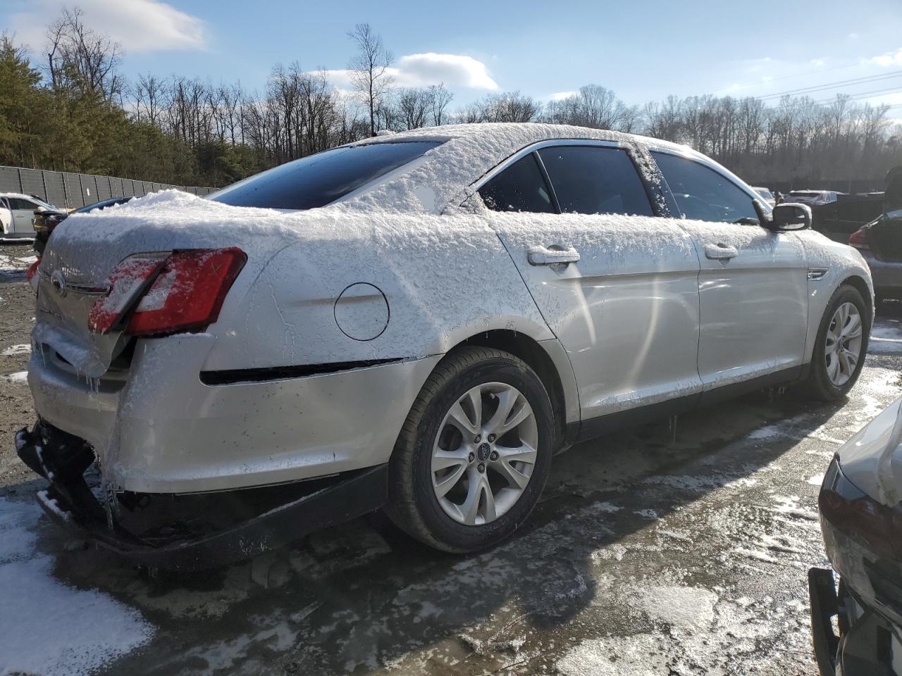 2012 Ford Taurus VIN 1FAHP2EW7CG125473 Copart auction photo, rear end / front end damage thumbnail 3