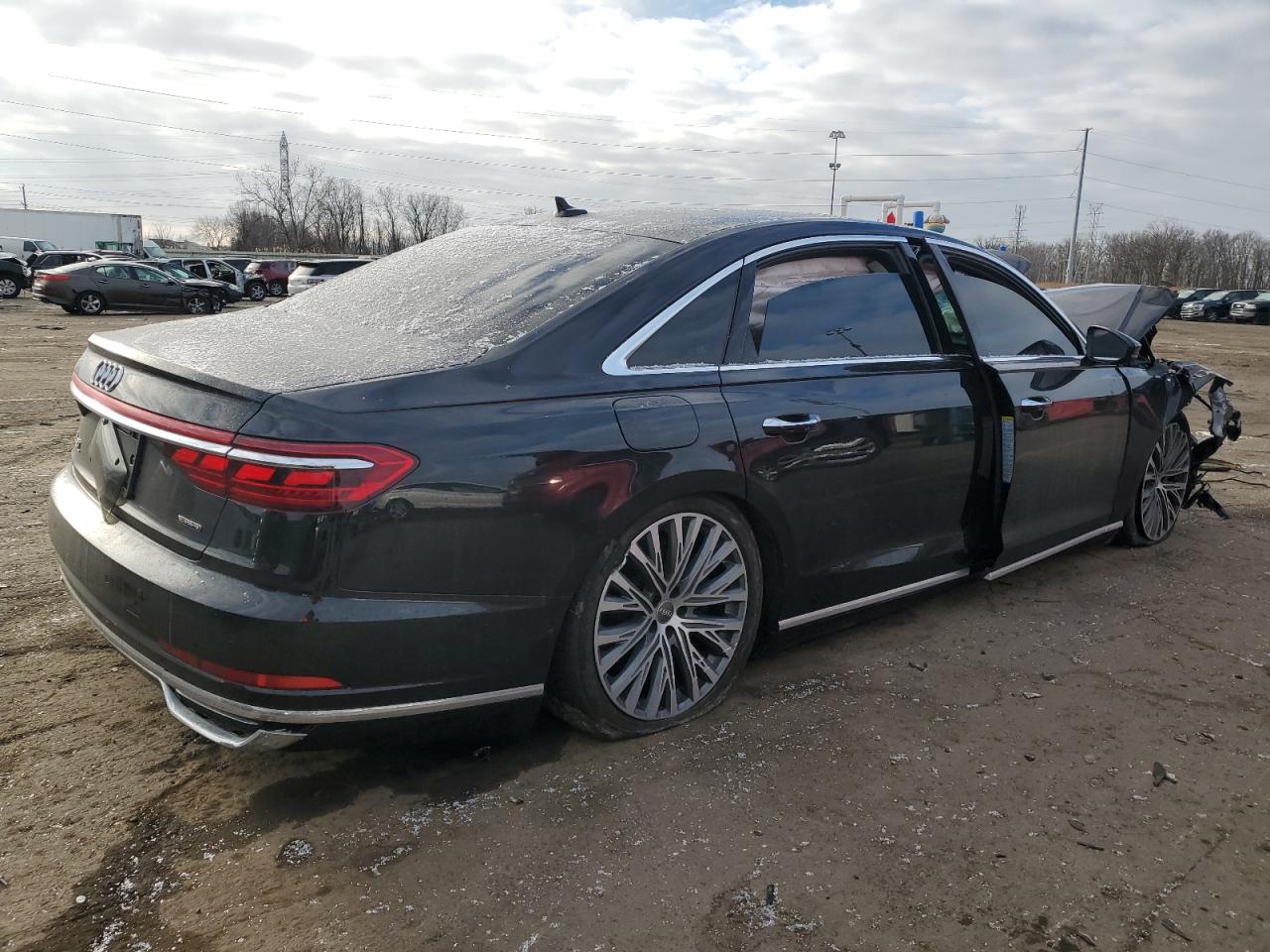 2019 Audi A8 VIN WAU8DAF86KN002686 Copart auction photo, front end damage thumbnail 3