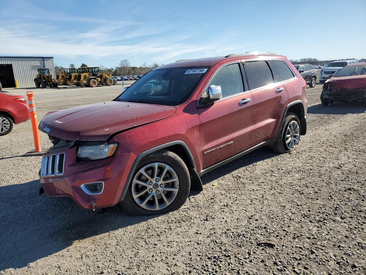 2014 Jeep Grand Cherokee VIN 1C4RJEBG3EC144787