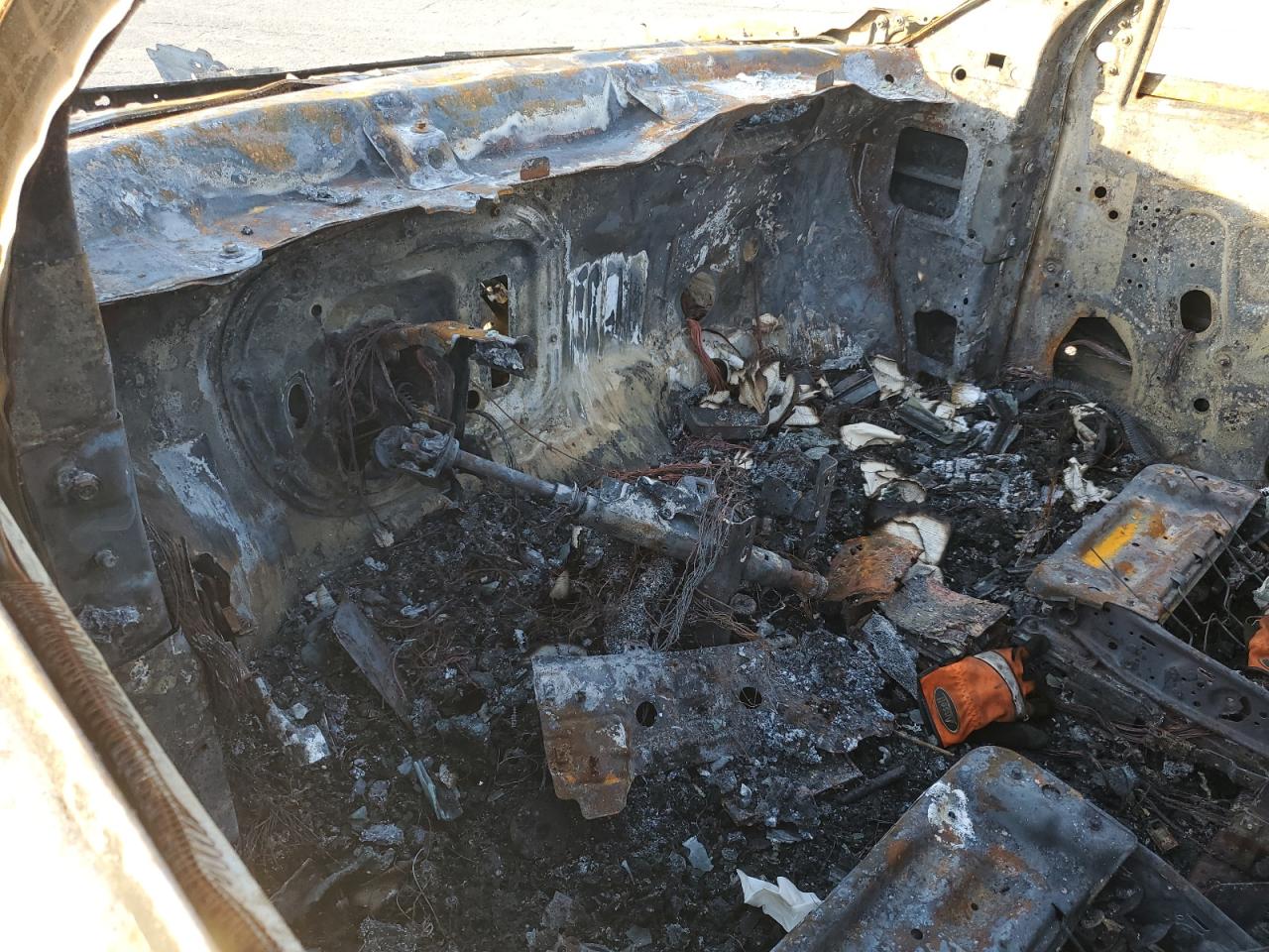 2014 GMC Acadia VIN 1GKKRSKD8EJ214279 Copart auction photo, burn - engine / burn - interior damage thumbnail 8