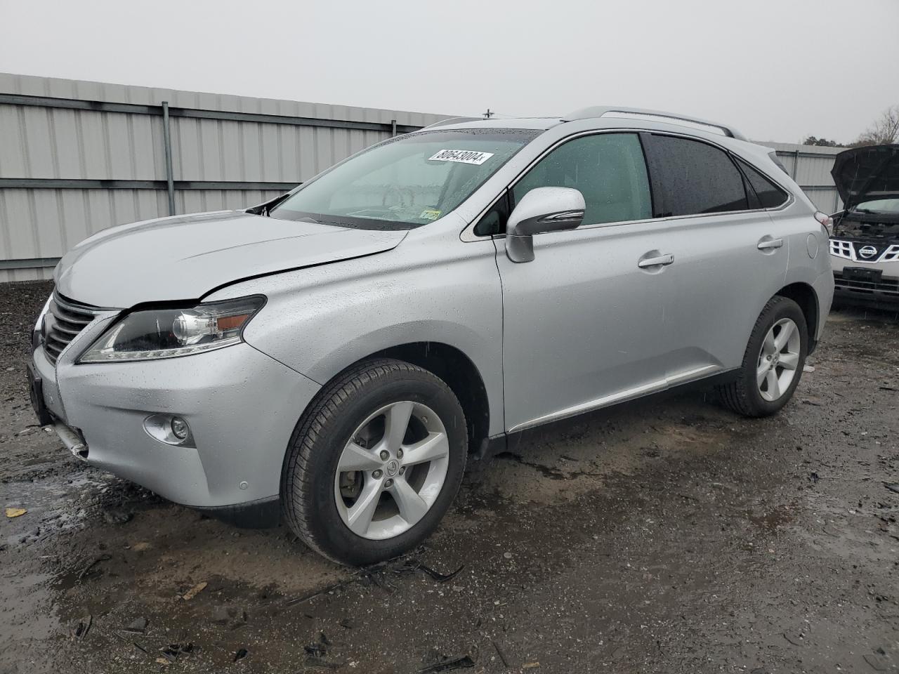 2015 Lexus RX VIN 2T2BK1BA6FC259262