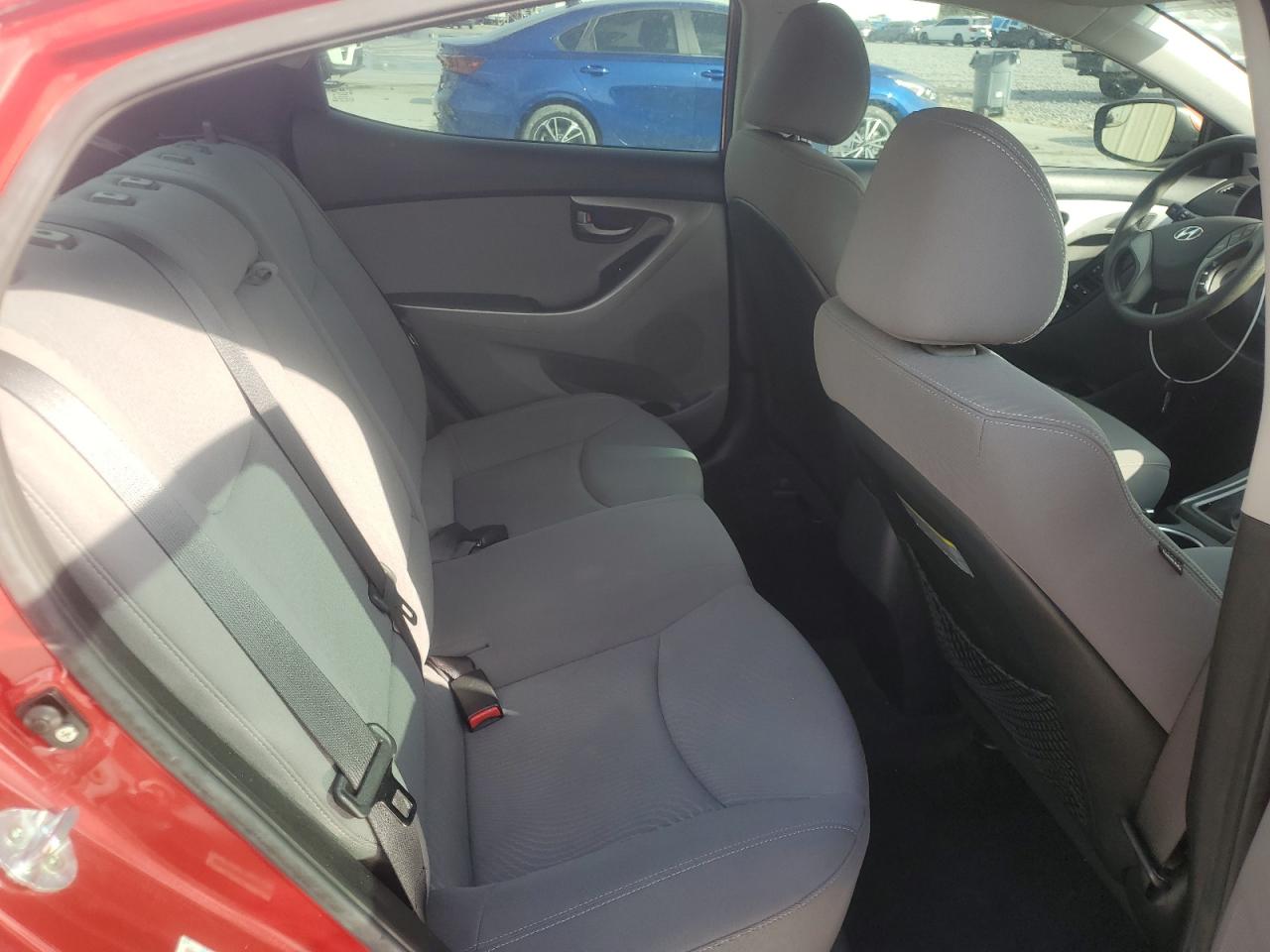 2014 Hyundai Elantra VIN KMHDH4AE3EU204346 Copart auction photo, minor dent/scratches damage thumbnail 11