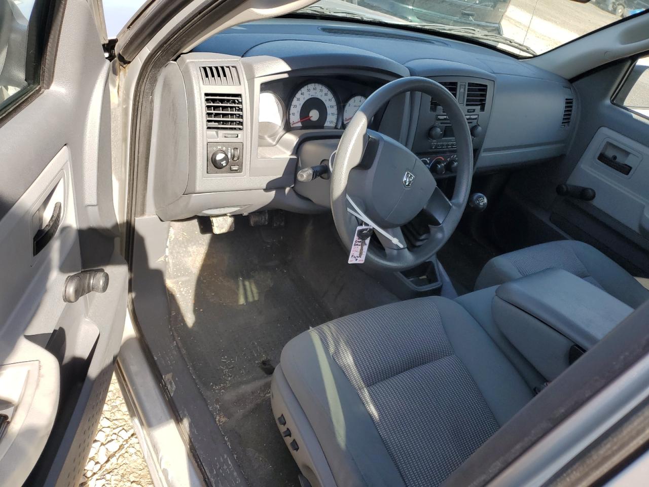 2007 Dodge Dakota VIN 1D7HE22K37S177922 Copart auction photo, front end damage thumbnail 8