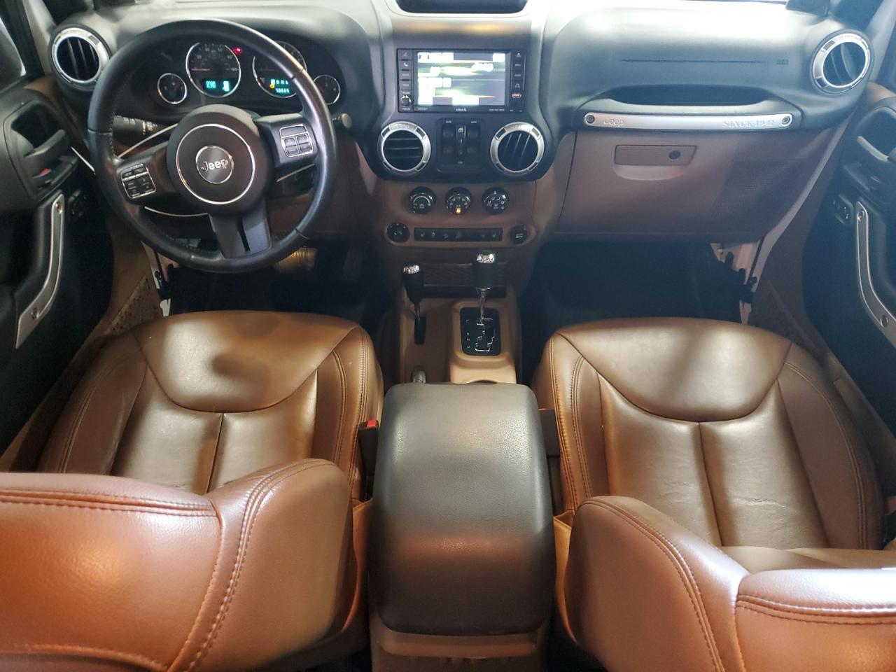 2014 Jeep Wrangler VIN 1C4BJWEG9EL106869 Copart auction photo, rear end damage thumbnail 8