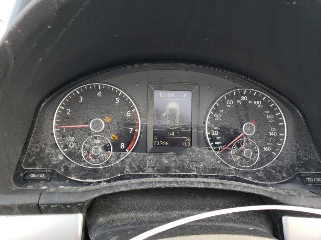 2015 Volkswagen Eos VIN WVWBW8AH4FV001321 Copart auction photo, front end / top/roof damage thumbnail 9