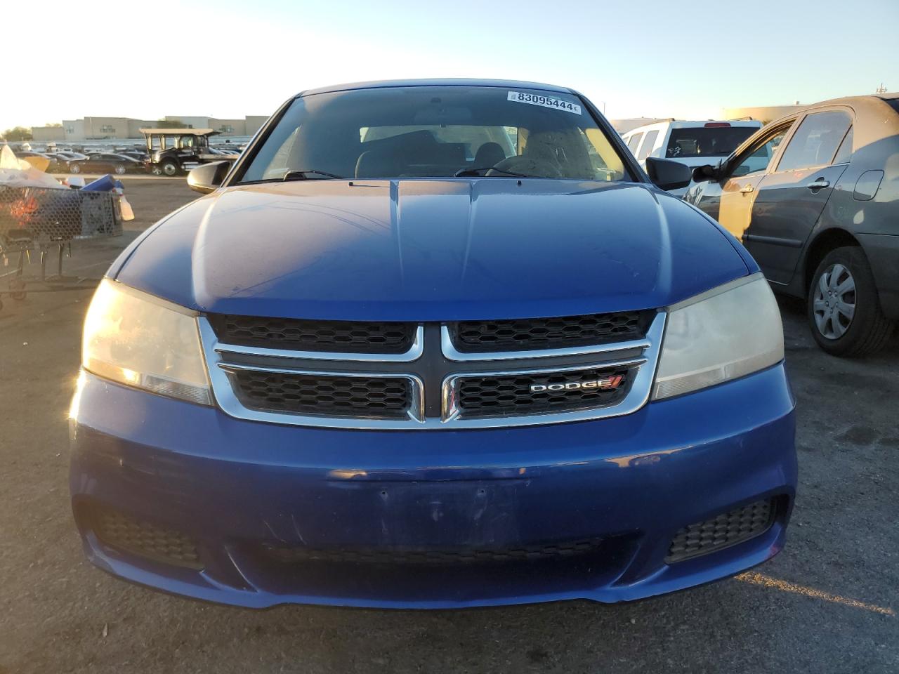 2012 Dodge Avenger VIN 1C3CDZAB4CN324599 Copart auction photo, side damage thumbnail 5