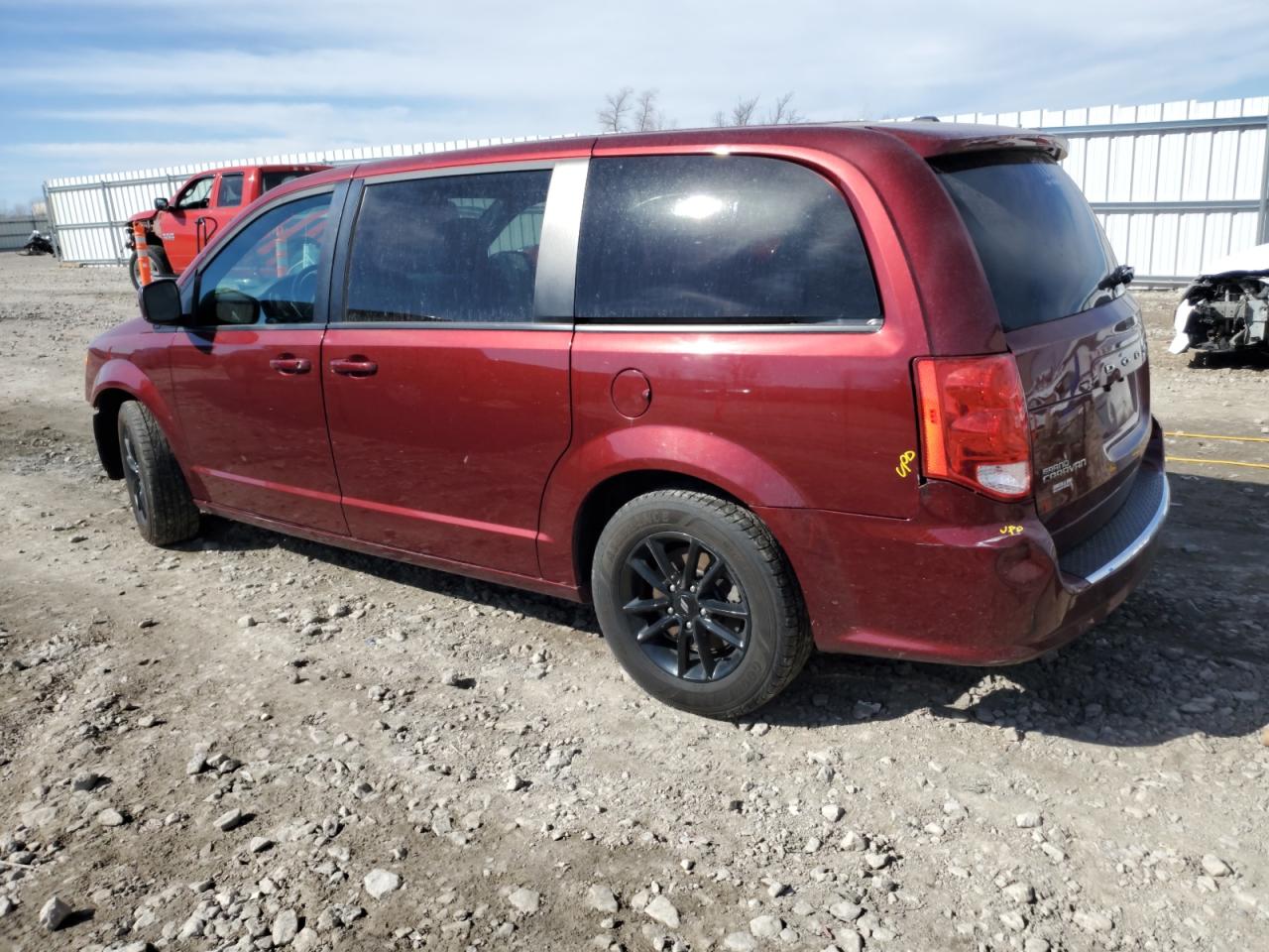 2019 Dodge Caravan VIN 2C4RDGEGXKR670366 Copart auction photo, front end damage thumbnail 2