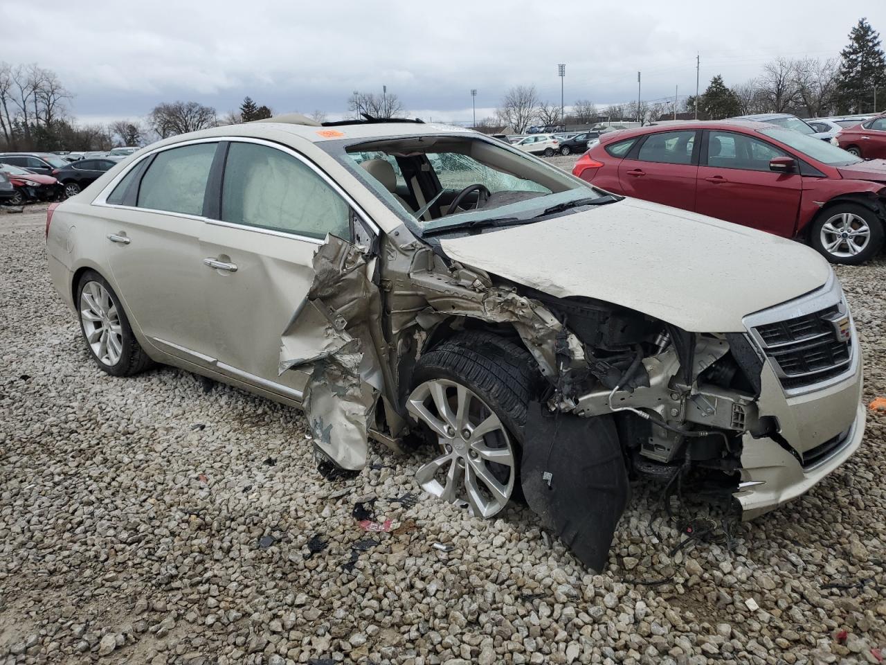 2016 Cadillac XTS VIN 2G61M5S36G9136665 Copart auction photo, rollover / undercarriage damage thumbnail 4