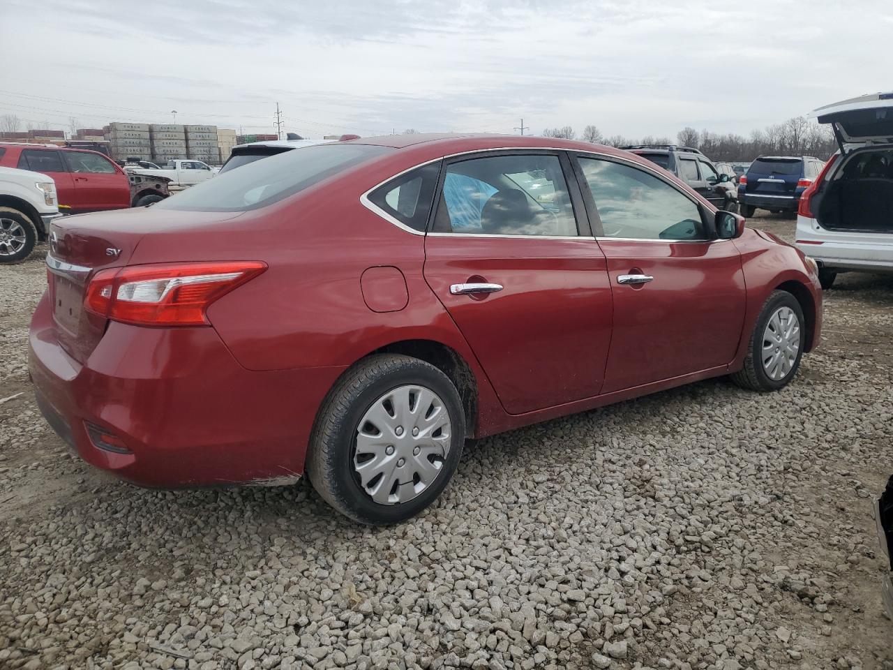 2017 Nissan Sentra VIN 3N1AB7AP3HY268516 Copart auction photo, front end damage thumbnail 3