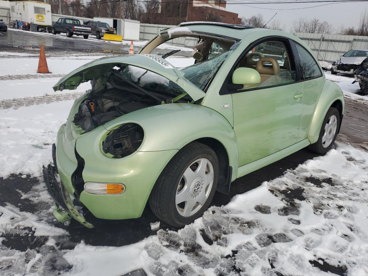 2000 Volkswagen Beetle VIN 3VWCC21C0YM418573
