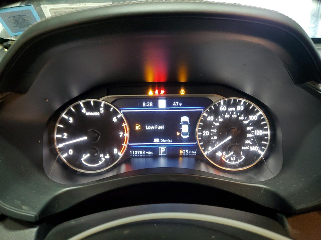 2019 Nissan Altima VIN 1N4BL4EV1KC167681 Copart auction photo, front end / rear end damage thumbnail 9