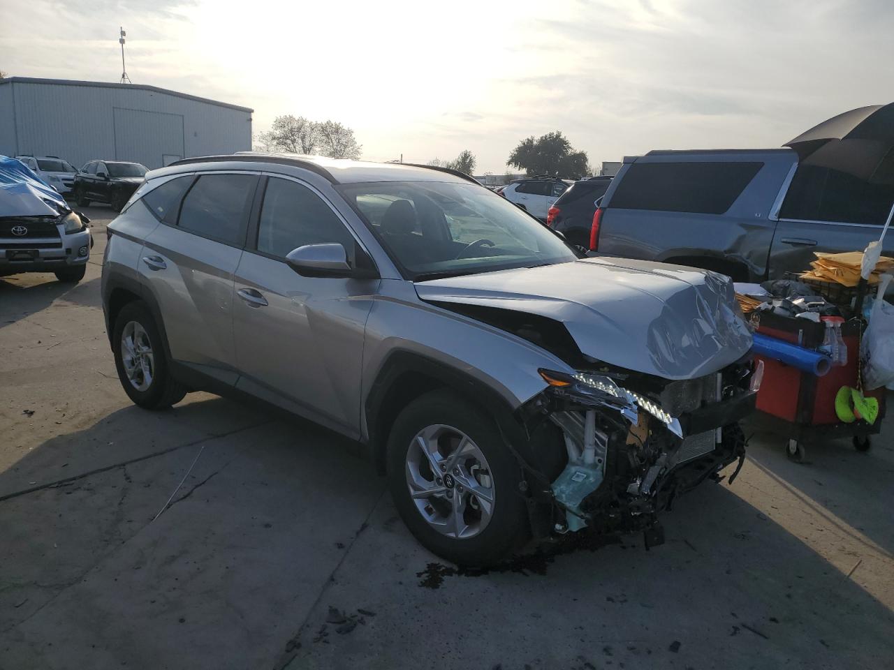 2024 Hyundai Tucson VIN 5NMJB3DE8RH304258 Copart auction photo, front end damage thumbnail 4