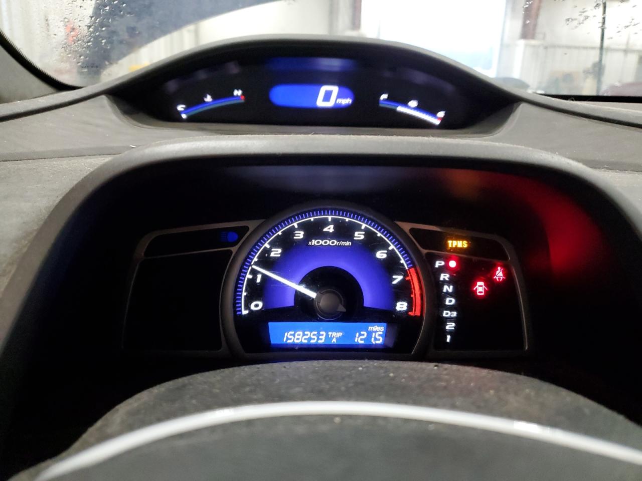 2009 Honda Civic VIN 19XFA16589E006570 Copart auction photo, front end damage thumbnail 9