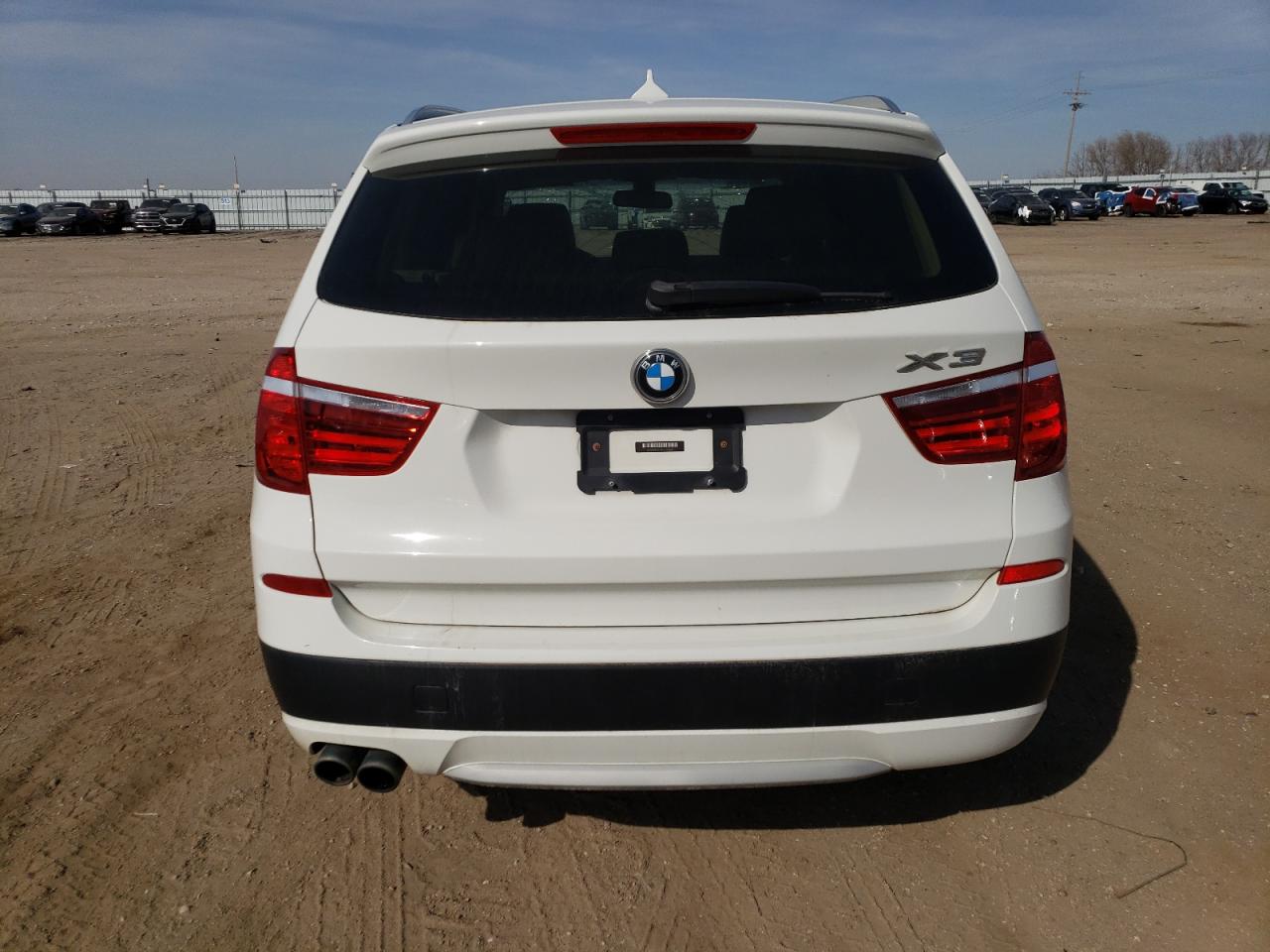 2011 BMW X3 VIN 5UXWX5C57BL701760 Copart auction photo, front end damage thumbnail 6
