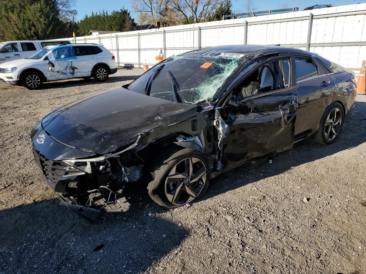 2022 Hyundai Elantra VIN KMHLN4AJ1NU015583