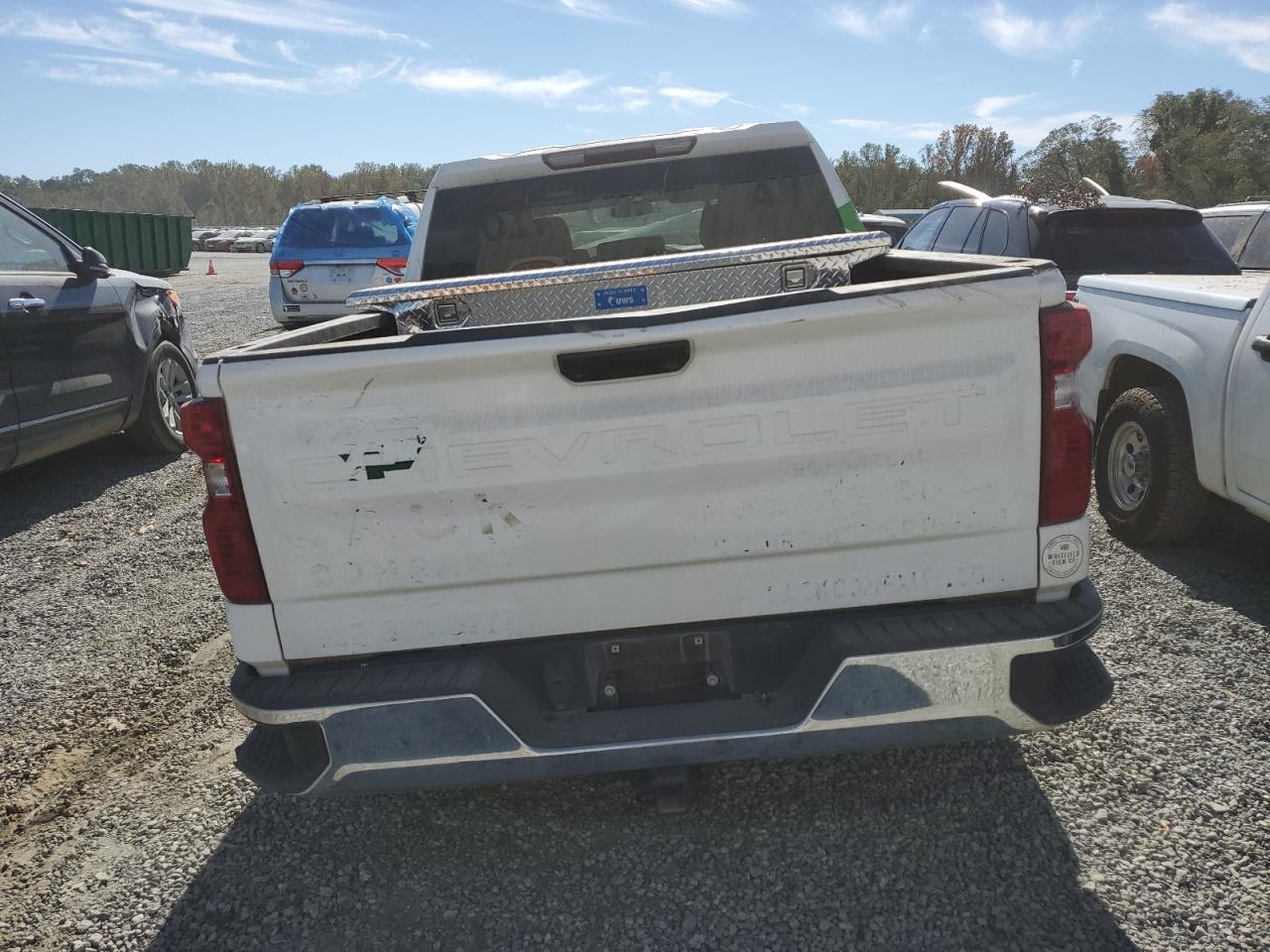 2022 Chevrolet Silverado VIN 1GCPAAEK9NZ622109 Copart auction photo, front end damage thumbnail 6