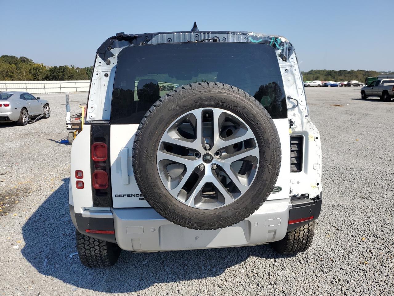 2023 Land Rover Defender VIN SALEP6EU8P2208389 Copart auction photo, rear end damage thumbnail 6