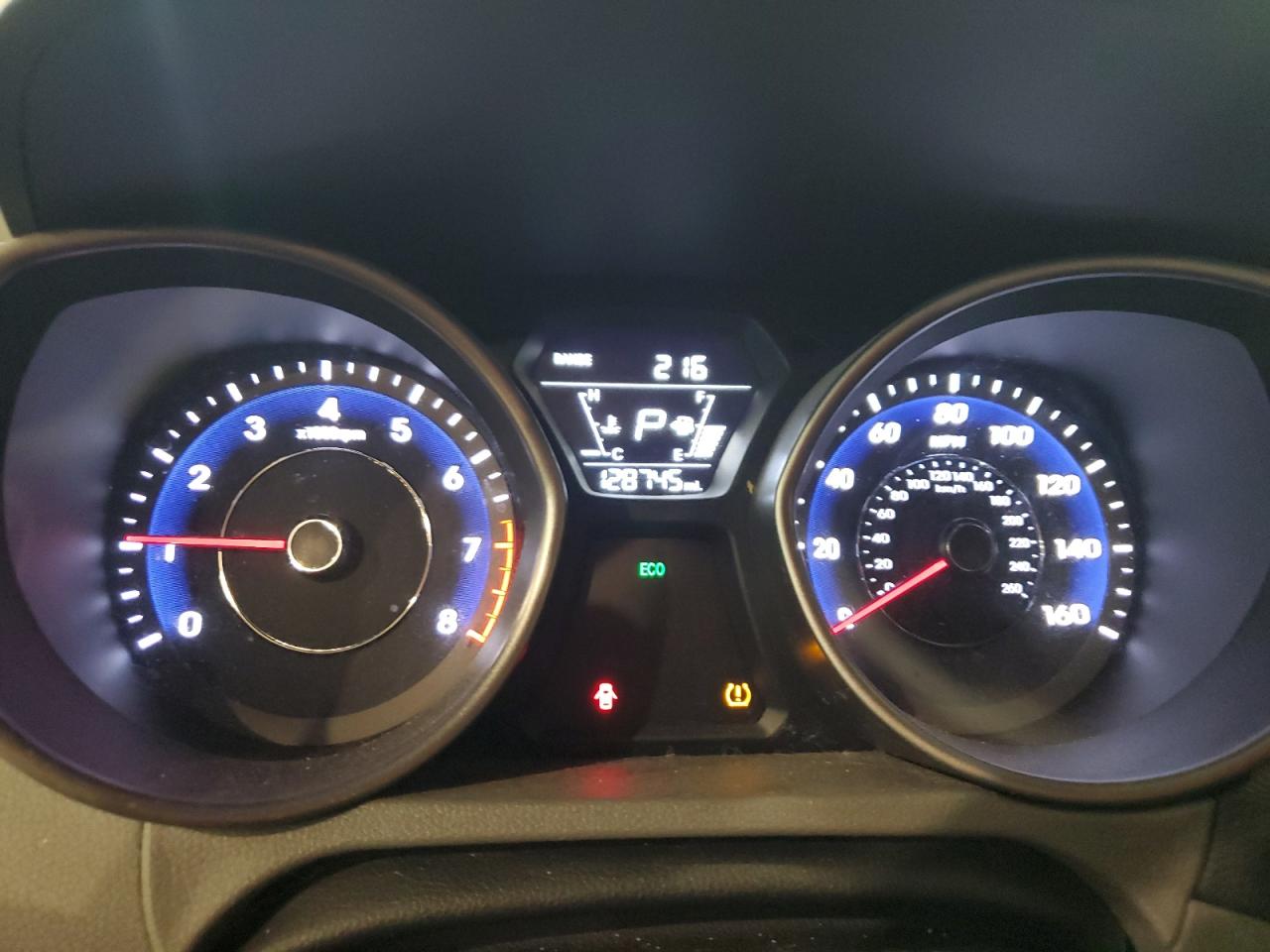 2014 Hyundai Elantra VIN 5NPDH4AE9EH517951 Copart auction photo, front end damage thumbnail 9