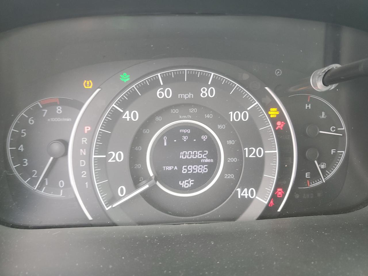 2014 Honda CR-V VIN 5J6RM4H78EL048768 Copart auction photo, front end damage thumbnail 9