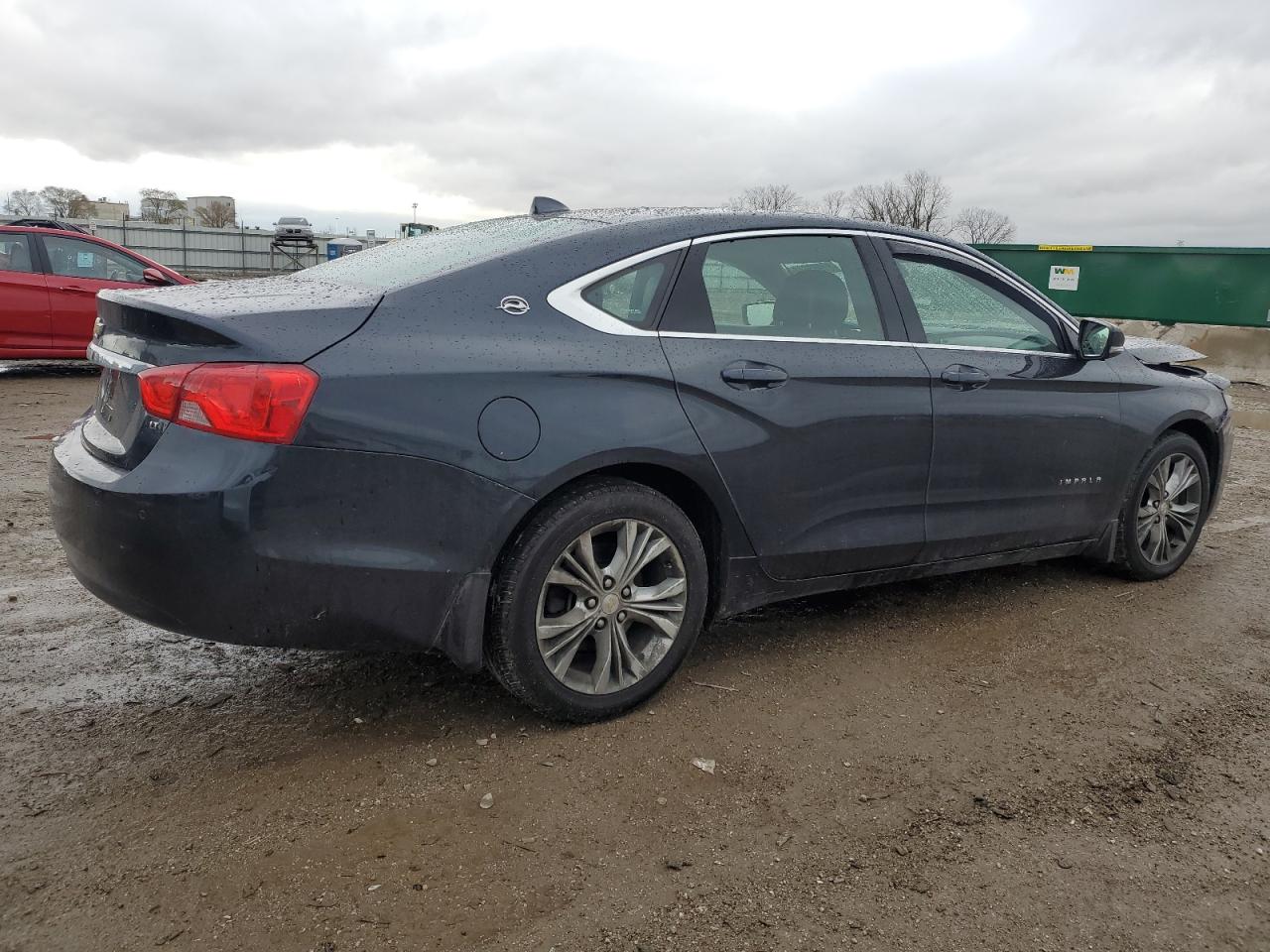 2014 Chevrolet Impala VIN 2G1125S36E9309609 Copart auction photo, front end / rear end damage thumbnail 3
