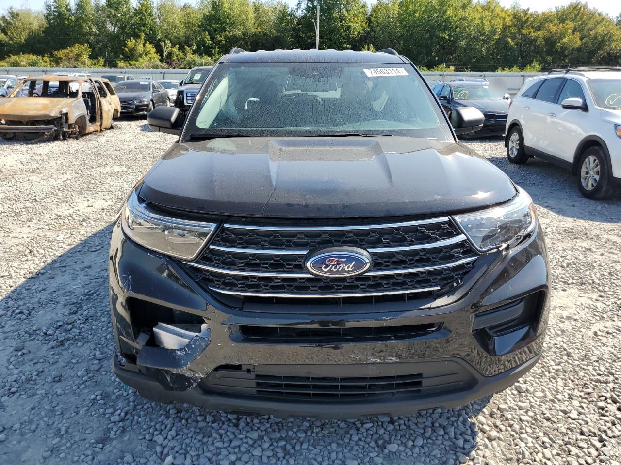2021 Ford Explorer VIN 1FMSK7DH6MGA56514 Copart auction photo, front end damage thumbnail 5